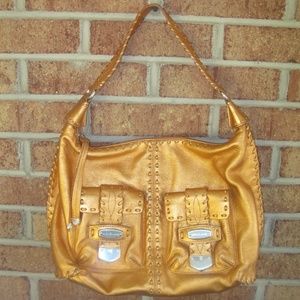 Michael Kors Whipstitch Trim Shoulder Bag